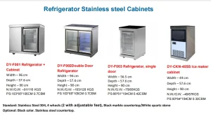 Outdoor kitchen cabinets