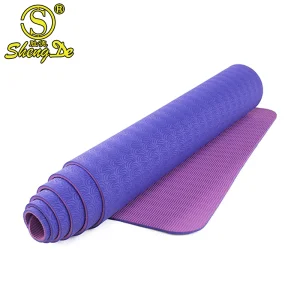 Hot Sale Body Building Fitness Gym Equipment Anti Slip TPE Yoga Mat
