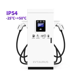 محطة شحن تجارية بشحن مزدوج Ocpp1.6 Ocpp2.0 شاحن سيارة كهربائية شاحن تيار مباشر 60kw