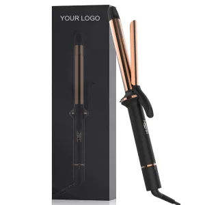 Deep Weave Curling Tong Gold Wand Irons Professional