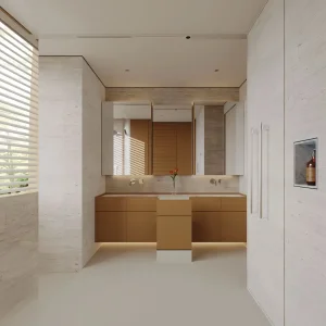 Custom Bathroom Cabinet