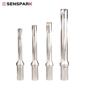 Extended 7D U Drill Coolant Fed CNC Lathe Deep Hole Tool