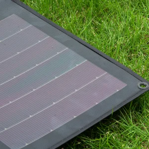 Mountaineering Climbing 60W CIGS Solar Panel 1.3mm Ultra-Thin Bendable Lightweight Portable High Altitude Stable Power