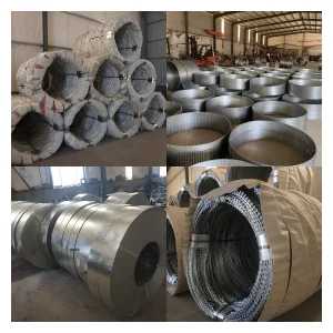 Hot Dipped Corrosion Resistant Anti Rust Galvanized Crossed Coils Razor Barbed Wire Concertina Anti Climb Razor Blade Wire Bto-16 for Prison Security Wall Fence