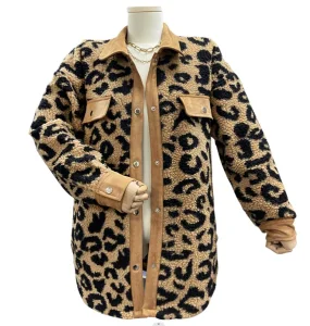 New Jackets for Women 2023 Fashion Style Designer Luxury Sale Leopard Coats Winterwear Casual Female Outerwear Chic Tops Clothin