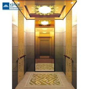 FUJI Hotel Commercial Home Stainless Steel Hydraulic Residential Passenger Elevator with Safe Speed Suppliers in China
