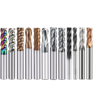 ZROYEE High-efficiency 3 Flute Carbide Roughing End Mill AlTin Coating OEM/ODM Customizable Cost-effective Milling Cutter CMG