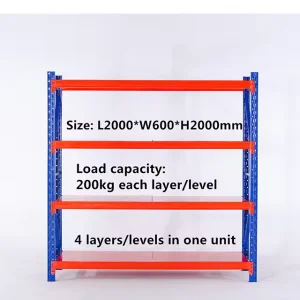Ireland Industrial Pallet Rack Shelving 1200x400