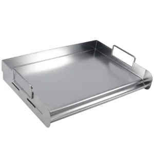 Universal Stainless Steel Griddle for Gas Grill