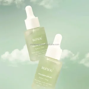 Suero Calmante Hidratante para Piel Sensible Vegano de Marca Privada, Antienvejecimiento, Iluminador, Esencia Facial para el Rostro