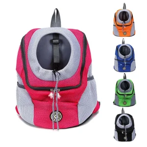 Mochila Frontal para Cães Transportadora Ajustável