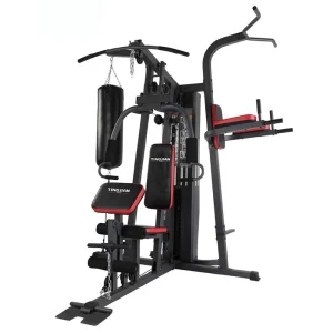 Indoor Three Station Gym Machine Multi Functional Home Gym Body Building Equipment Mutli Function Station