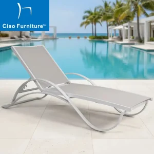 Aluminum Sling Sun Lounger