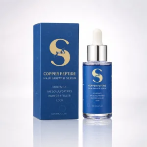 Custom Anti-Hair Loss 9 Botanicals Oil-Control 1% Copper Tripeptide Hair Density Serum