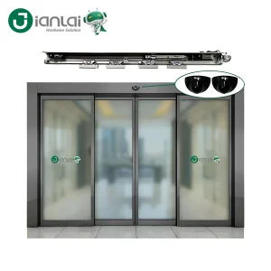 Commercial Entrance Smart Sensor Door Machine Automatic Glass Sliding Door Opening System