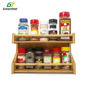 Wood Seasoning Jar Rack