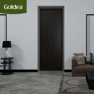 Premium Solid Wood and MDF Laminated PVC Front Door Design