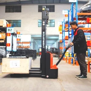 Ergonomic Electric Pallet Stacker for Material Smooth Handling and Transport