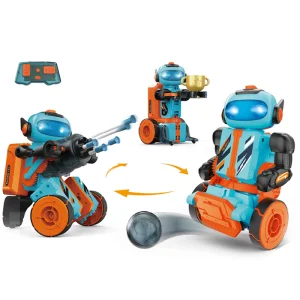Kids STEM Robotics Building Kit Shooting Robot
