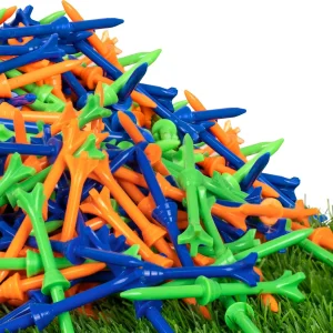 Golf Tee Pegs Plastic Golf Tees, Durable Golf Ball Holder Tee, Factory Wholesale Golf Accessories