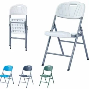 Wedding Party Events Foldable Dining Chair for Plastic Resin Banquet Meeting