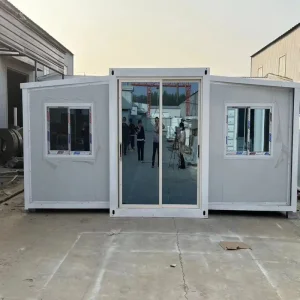 فندق فيلا فاخرة مكتب محمول متنقل وحدات سكنية صغيرة منزل الجدة 10FT 20FT 30FT 40FT منزل مسبق الصنع مخصص منزل حاوية قابل للتوسع للبيع