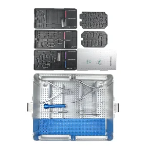 2026 Toolmed Factory Manufacturing Orthopedic Instrument Set Cmf System 1.5/2.0 Maxillofacial Plate Instrument Set