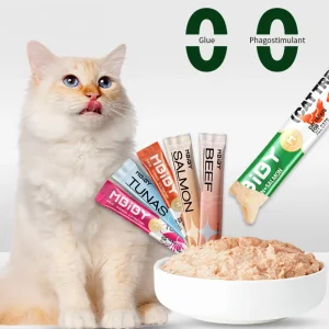 Joy Tuna &amp; Scallop Soft Cat Treats with Lickable Fluid Stick