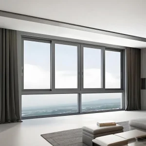 Modern Design Glass Aluminum Sliding Window