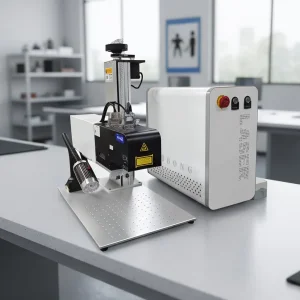 50W 60W 80W 100W Deep Engraving Mopa Color Ipg Metal Steel 3D Fiber Laser Marking Machine