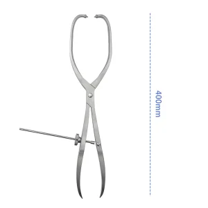 QSWITAN Large Pelvic Reduction Forceps 40cm Bone Fixed Clamp Reduction Forceps Orthopaedic Instruments Stainless Steel