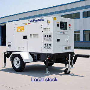 Mobile Silent Trailer Diesel Generator