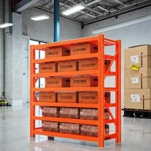 Chaoyu Metallic Double-sided Heavy Duty Medium-sized Storage Shelves for Underground Garage with Removable Racks and Display