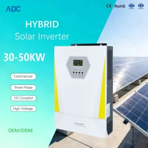 Comercial 30kw/40kw/50kw 30000 Watt/40000 Watt/50000 Watt 30000W/40000W/50000W Inversor de Energia Solar