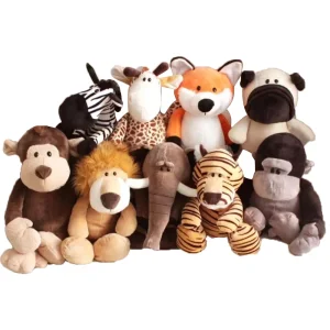 Dongguan Manufacturer Custom Cartoon Monkey Dinosaur Dogs Doll Soft Kids Cute Bulk Baby Mini Stuffed Animal Figure Plush Toys