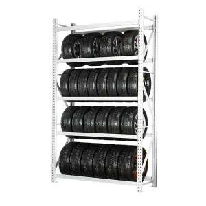 Best Selling Regular Durable Using Factory Goods Steel Storage Shelves Customizable Tire Rack