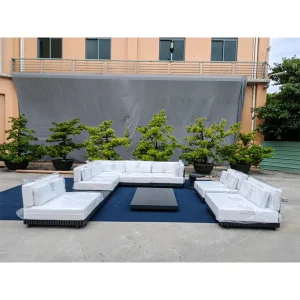 Modern Waterproof Teak Wood Outdoor Furniture