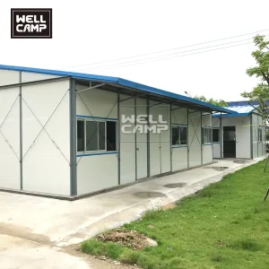 Labor Camp Construction Site Steel Structure Building Portable K Hose