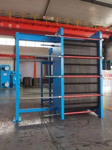 Food-Grade Production Line Manufactures Plate Heat Exchangers for Palm Oil Refinery Plant