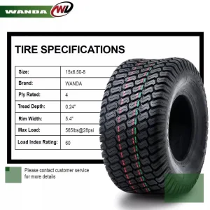 Pneus Tubeless de Alta Qualidade para Design de Moda 18X9.5-8 para Off Road 18*9.5-8 para ATV/UTV/Carrinho de Golfe / Cortador de Grama