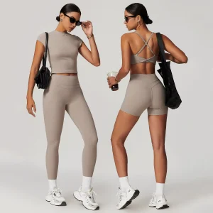 SPARK Custom Logo Women's Gym Yoga 5 Pieces Set
