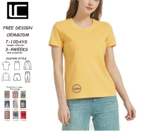 Casual Essential Top Basic Crew Neck Loose Short Sleeve Women's T-Shirt Women's Casual T-Shirts