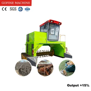 Agricultural waste machine