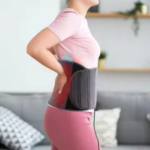 Lower Back Heat Belts Lumbar Therapy Heating Pads for Pain Relief of Stomach