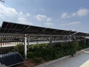 Single Axis Smart Solar Tracking System Solar Panel Mount with Sun Tracker Ground Mounting