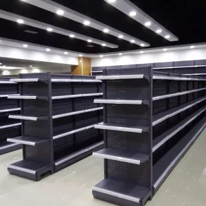 Customized Gondola Shelving Retail Store Rack