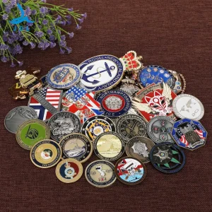 3D Antique Gold Medal