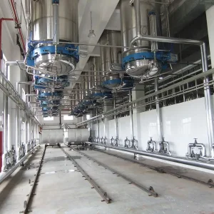 Extractor industrial de acero inoxidable para higueras