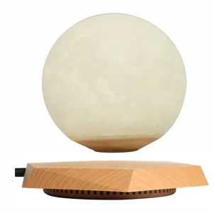 Unique Holiday Gifts Rotating Magnetic Levitation Floating Induction Moon Lamp Night Light 6inch
