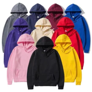 Cheap 220gsm Fleece Pullover Custom Hoodies